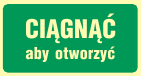 Ciągnąć aby otworzyć