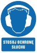 Stosuj ochronę słuchu