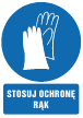 Stosuj ochronę rąk